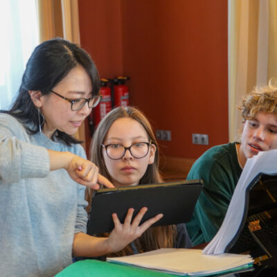 Dozenten-Workshop, Michiko Saiko-Klavierdozentin, 22.02.2025 / EJM | Foo: Kathrin Singer